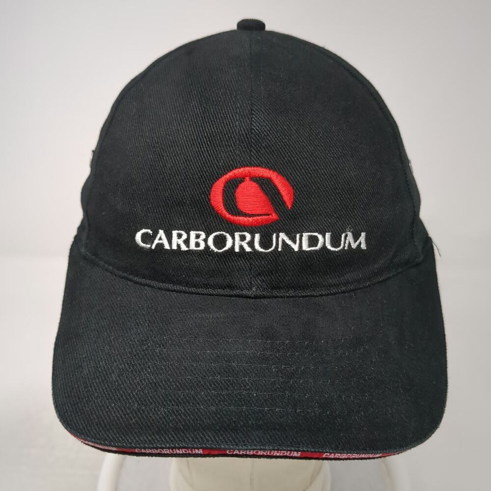 Archibald Apparel Group Baseball Cap Black Red One Size Sandwich Brim Logo Hat View 2